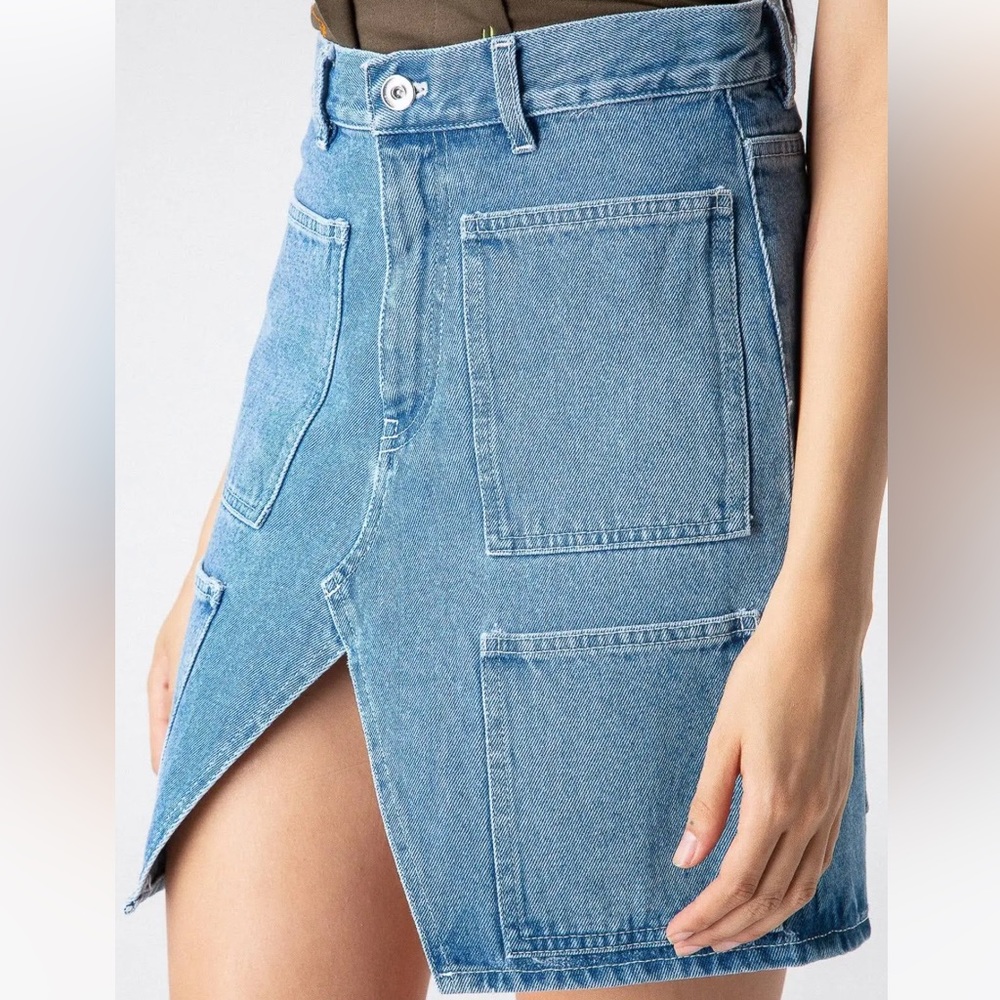 Lourdes Jean Skirt made in Italy